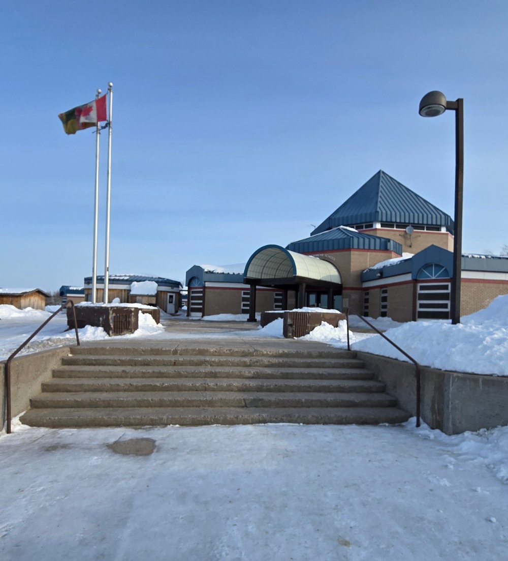 Father Gamache School in the Winter